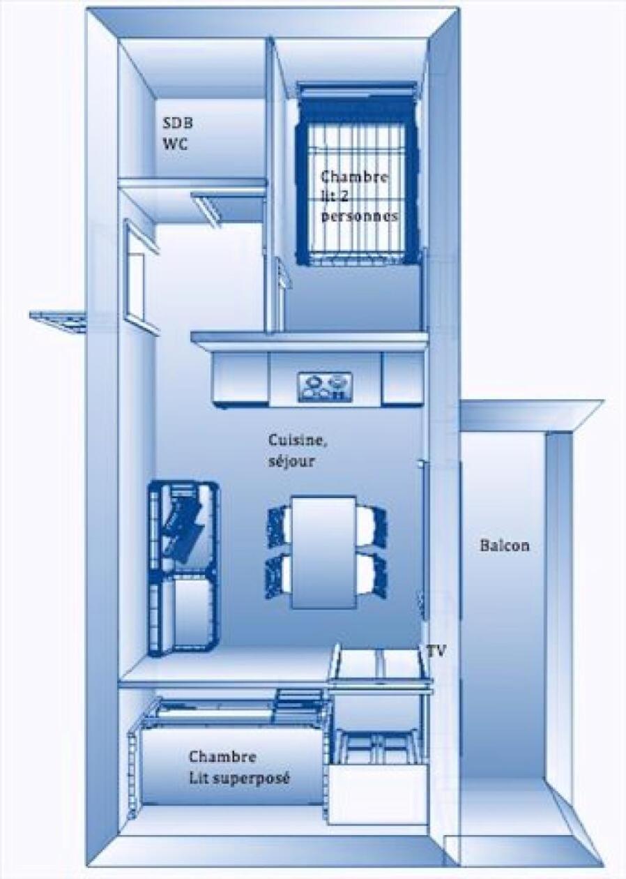 Residence La Croix Du Sud - 2 Pieces Cabine 4 Personnes 2 Expose Ouest Mae-2474 วัลลัวร์ ภายนอก รูปภาพ